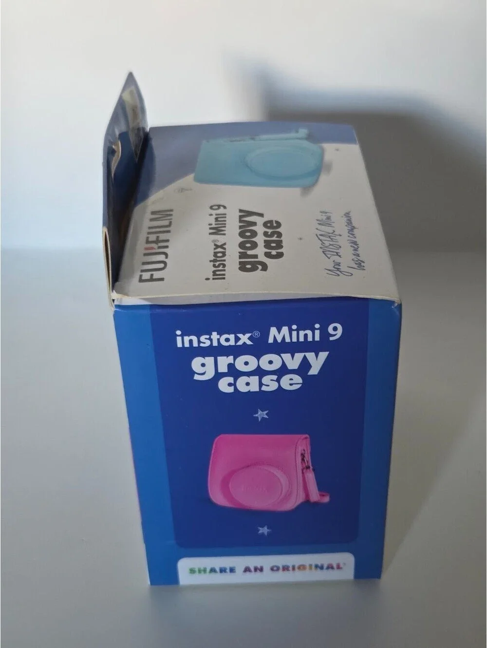 Fujifilm Instax Mini 9 Groovy Camera Case With Strap Grey
